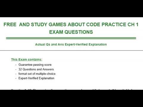 FREE Code Practice Ch 1 Study Games 2026 💻🔥 Learn Programming the Smart Way!