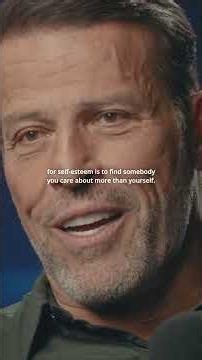 SELF-ESTEEM IS SOMETHING YOU EARN #TonyRobbins #TonyRobbinsMotivation #SelfEsteem #SelfRespect