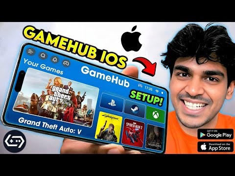 🔥 How To Setup GameHub Emulator iOS - Gameplay & Settings! | GameHub Windows Emulator For iPhone!