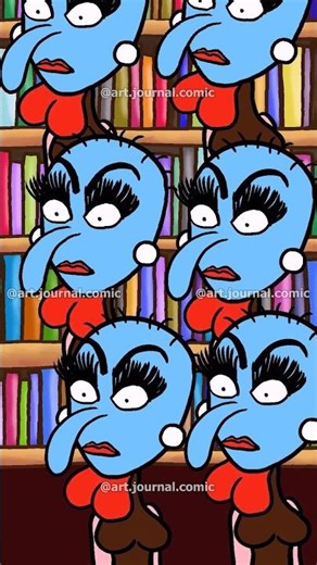 Turkey Women at the Library Be Like (Funny Animation)
