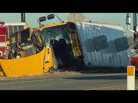 Bus crash victim says classmate jumped into action to get everyone to safety