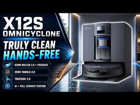 ECOVACS X12S OmniCyclone Review – This Robot Vacuum Never Needs Dust Bags