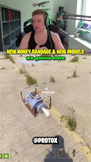 New Honey Bandage & New Model COMING to RUST 👀😳#oilrats #rust #shorts