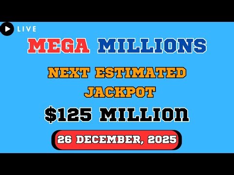 Mega Millions Next Estimated Jackpot Drawing for Dec 30, 2025 - Live Winning Numbers & Results