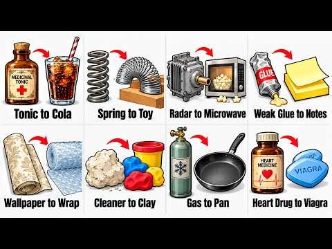 8 Iventions That Succeeded for the Wrong Reasons Explained