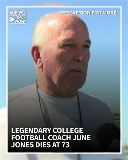 Legendary college football coach June Jones dies at 73