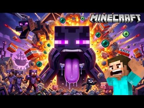 🤯 Biggest TNT Explosion Ever in Minecraft LIVE #minecraft