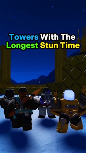 Towers With The Longest Stun Time In TDS!