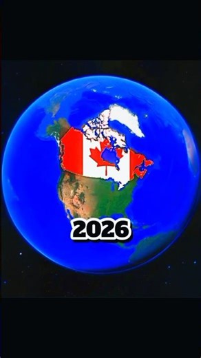 🇨🇦 Canada Map Evolution (2026 → 2040) 🌍 Future Borders!