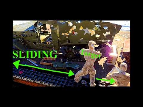 SNIPING Xxplosive PAYLOAD .22 caliber SCOPECAM RC Combat Battle 1/16 DIY WPL HENGLONG 1/2 Track WWII