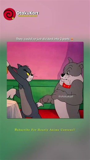 Tom and Jerry fought for the steak😂 #shorts #cartoon