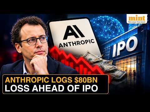Anthropic's $80.7 Billion Loss Explained: Investors Now Weighing A Lower Valuation | Report
