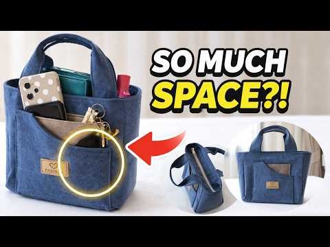 This Small Bag Holds EVERYTHING 😳 | Easy DIY