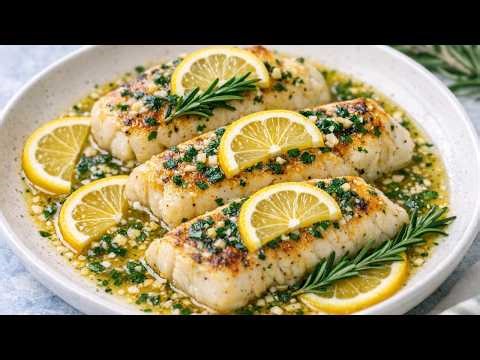 Easy Lemon Garlic Butter Cod Recipe (Better Than Restaurant Fish)