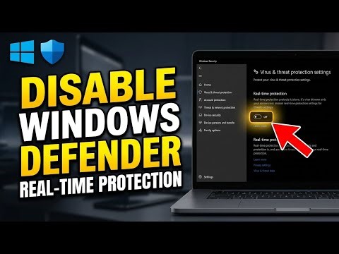 How to disable Microsoft Defender Real-time Protection safely - Full Guide