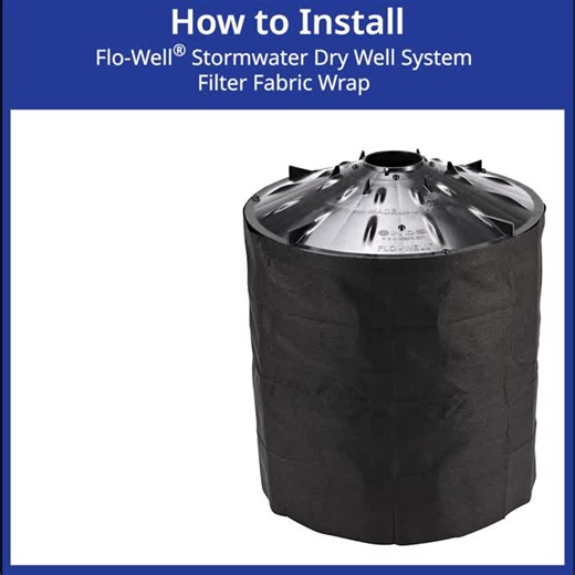 How to Install Flo-Well® Dry Well Fabric Wrap | NDS