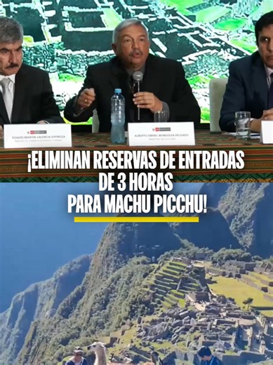 Nuevo mecanismo para comprar boletos a Machu Picchu: compra en 15 minutos