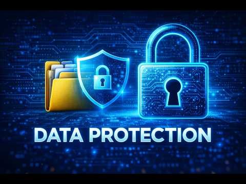 Data Protection Explained | Cybersecurity Basics for Beginners