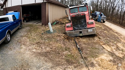 Buried deep, no driveshaft, no problem