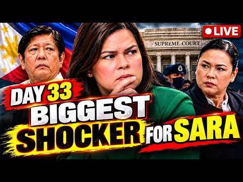 Sara Duterte Impeachment LIVE Day 33 | Philippines VP Trial Resumes, Senate Proceedings Underway