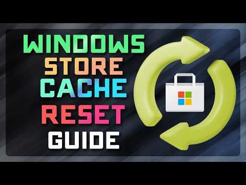 How to Reset the Microsoft Store Cache in Windows 11 🧹 (Fix Store Not Working)