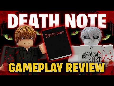 365 Games Day 10: Roblox Death Note Full Review 📘