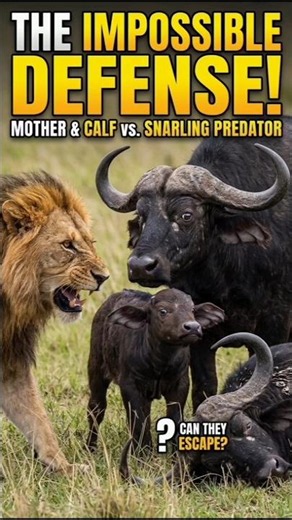Buffalo Herd Fights Back! Lion's Hunt Ends in Disaster | Wildlife Safari Moment