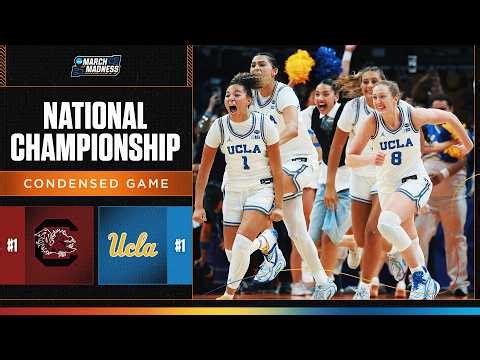 UCLA vs. South Carolina - National Championship NCAA tournament extended highlights