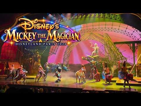 Mickey and the Magician 2026 ✨ FULL SHOW | Disneyland Paris | 4K HDR