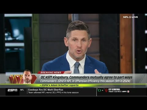 [BREAKING NEWS] Commanders part ways with OC Kliff Kingsbury after disappointing 2025 Season - ESPN