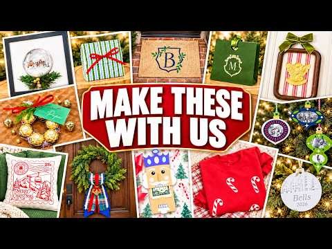 DIY Christmas Cricut Projects for Every Skill Level!