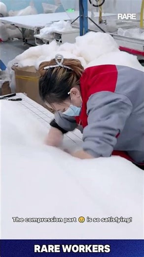 This Cotton Packing Is PEAK Satisfying Energy! ☁️