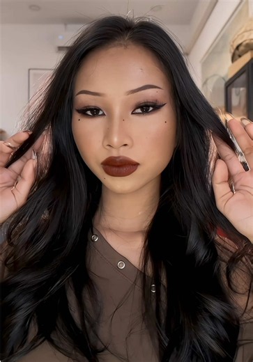 Latina makeup tutorial 🤎🤭 cushion Nabie shade mocha 🤎 @Tynin’s Shop #fyp #trending #cambodia