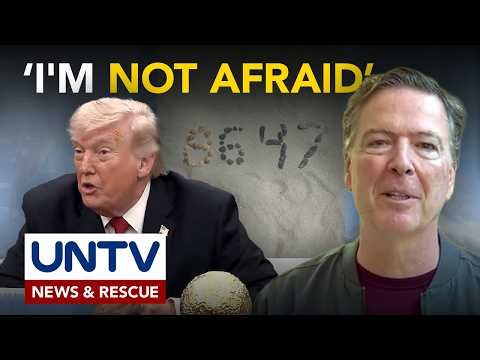 Ex-FBI Director James Comey, sumuko sa FBI; assassination plot laban kay Trump, itinanggi