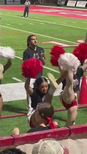 Newberry College Cheer Touchdown Celebration, 30 Sept 2023 #cheerleader #football #college