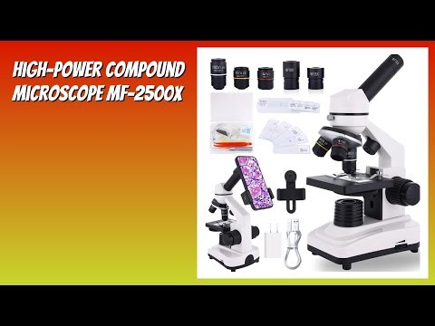 REVIEW (2025): High-Power Compound Microscope MF-2500X. Features