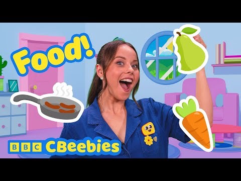 Time to Play Food 🥕🍽️ | CBeebies House Fun with Evie and Friends 🌈✨