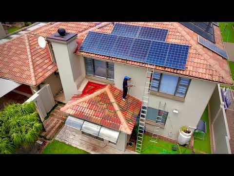 Starke Pressure Washing - Gutters and Solar Panels 