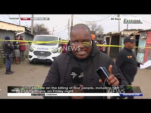 Update on the killing of four people, including two police officers, on Friday night