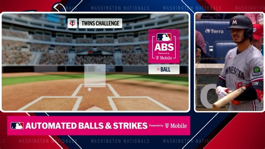Strike 1 call overturned after ABS challenge