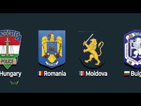 Police Emblems of All European Countries