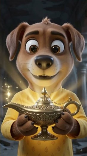 Aladdin Dogesh Bhai | Jadui Chirag Jinn Aur Sher | Funny #shorts