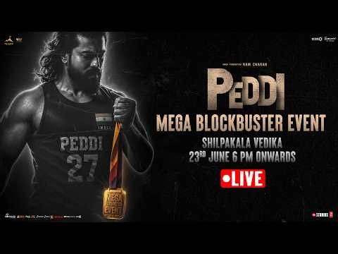 PEDDI Mega Blockbuster Event LIVE | Ram Charan | Shiva Rajkumar | Buchi Babu | Janhvi | A R Rahman