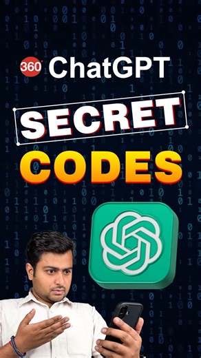 ChatGPT Secret Codes #chatgpt #chatgpttips #ai #tipsandtricks #howto #techtips