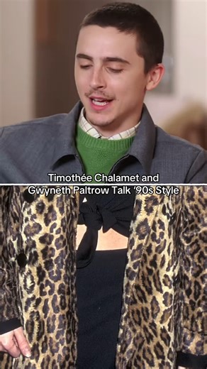 🔗: https://voguemagazine.visitlink.me/6yOreP Timothée Chalamet knows Gwyneth Paltrow is on all of the moodboards. Watch the latest installment of #OfftheCuff at the link. | Vogue