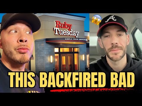 Ruby Tuesday Fired Him On CHRISTMAS DAY, Now They Are EMPTY And FALLING APART