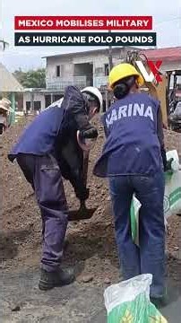 Hurricane Polo Hits Mexico’s Pacific Coast As Military Activates Emergency Plan In 5 States | VERTEX