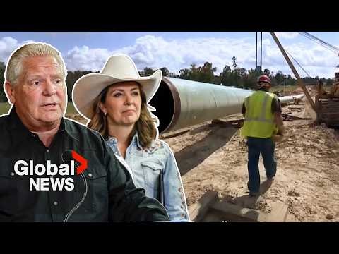 Ford, Smith unveil proposed “Northern Shield” pipeline between Alberta and Ontario