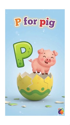 I for igloo to P for pig (alphabet eggs) ||alphabet song #staylittlechannel #abcd