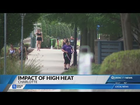 Charlotte heat wave driving up energy use, emergency calls